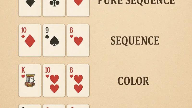 Ezugi Teen Patti Card Table - Diagram and Strategy Overview